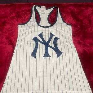 New York Yankees Striped Tank Top
